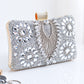 Dinner Party With Diamonds Rhinestone Dress Garment Evening Bags