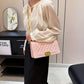 Women's Embroidery Line Fashion Classic Style Chain Shoulder Bags