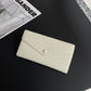 Women's Cowhide Long Large Capacity Genuine Leather Ladies Wallets