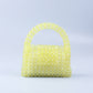 Trend Handmade Beaded Weave Acrylic Multicolor Handbags