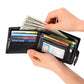 Men's Leather First Layer Cowhide Swiping Fashion Men's Wallets