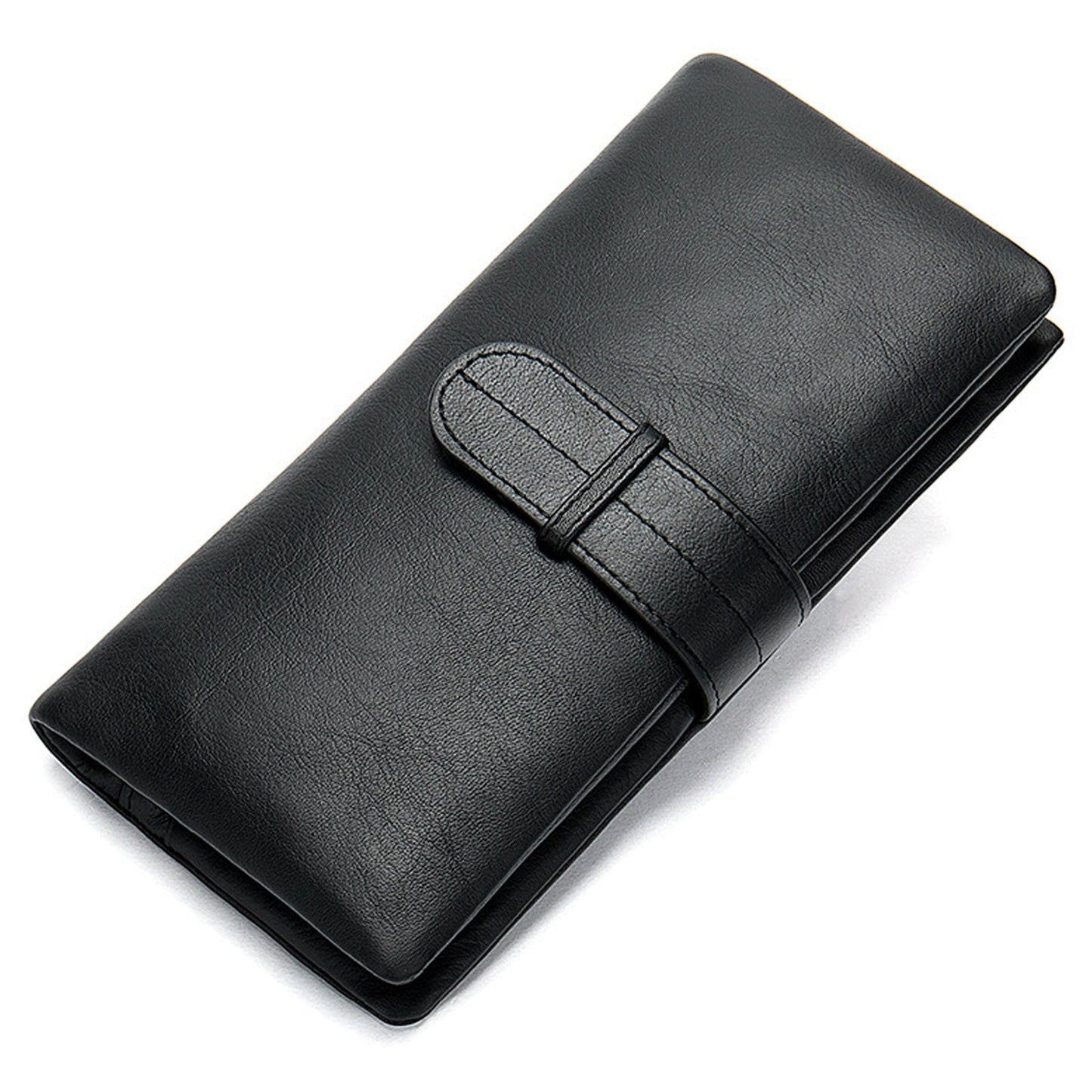 Men's Leather Long Business First Layer Cowhide Men's Wallets