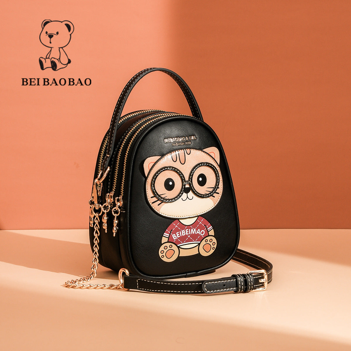 Classy Source Mobile Practical Chain Design Crossbody Bags
