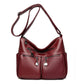Women's Large Capacity Soft Leather Mother Tide Crossbody Bags