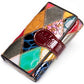 Women's Real Leather Stitching Personalized Minority Long Ladies Wallets