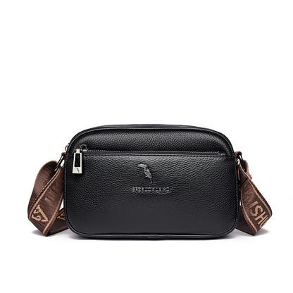 Women's Genuine Leather High-grade Niche Korean Style Trendy Shoulder Bags