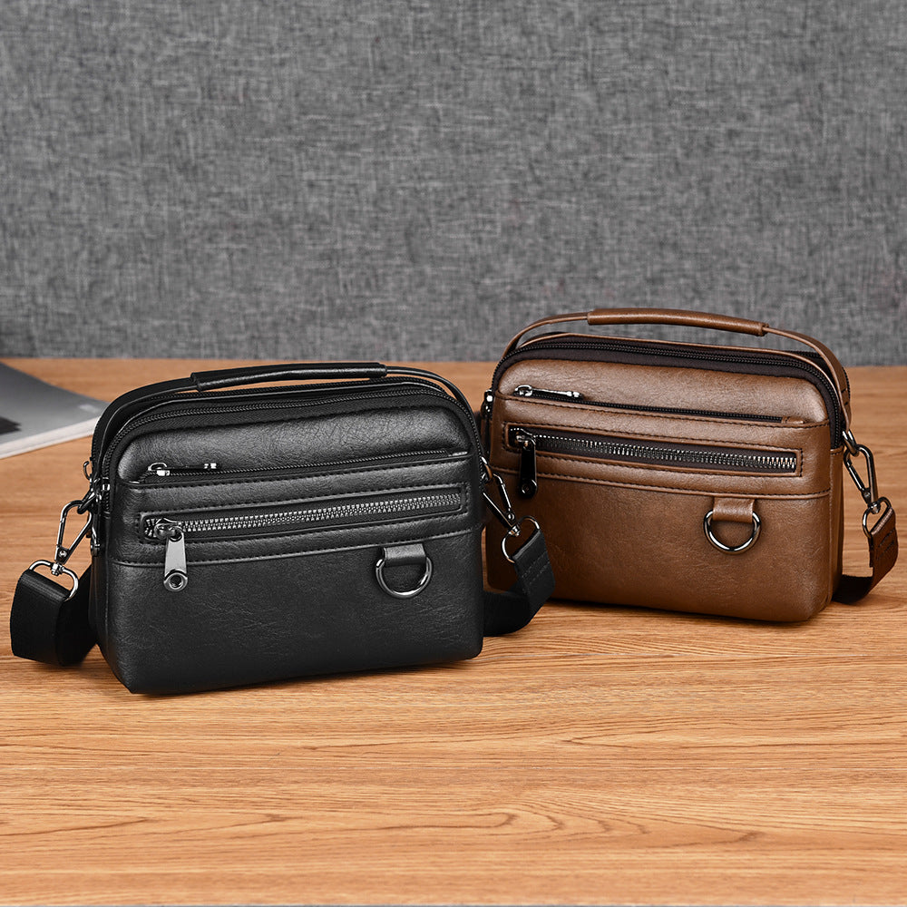 Men's Popular Beautiful Charming Slouchy Retro Men's Shoulder Bags