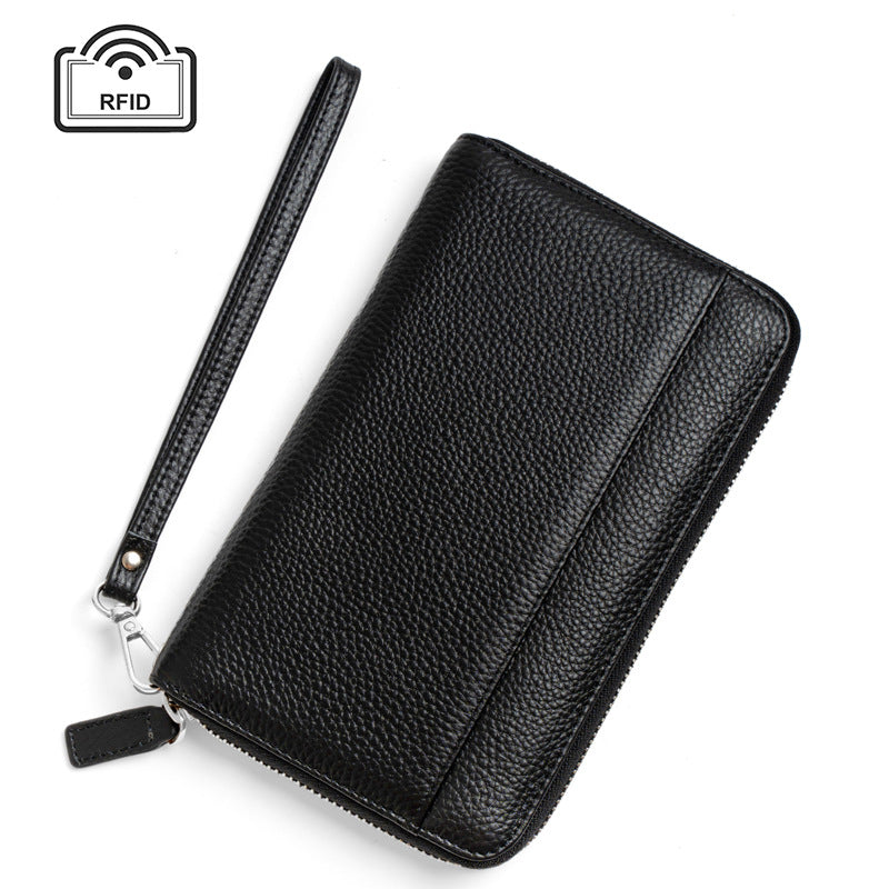 Women's Large Capacity Passport Multiple Slots Document Ladies Wallets