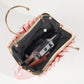 Refined Rhinestone Dinner Pleated Hollow Design Evening Bags