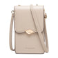 Women's Touch Screen Hipster Style Leaf Simple Shoulder Bags