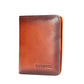 Men's Boxed Mini First Layer Cowhide Brushed Men's Wallets