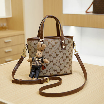 Women's Fashion Printed Korean Style Simple Summer Bucket Bags