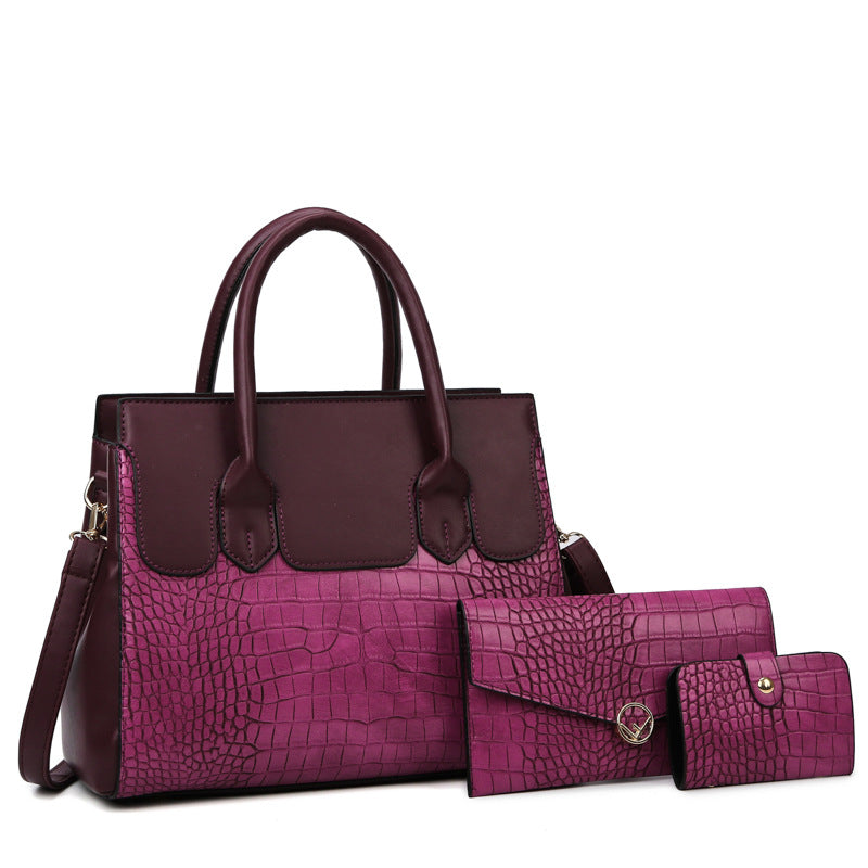 Women's Fashion Classic Stylish Retro Three-piece Shoulder Bags