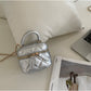 Women's Fashion Chain Box Mini Diamond Quilted Crossbody Bags