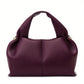 Women's French Soft Leather Cloud Fashion Simple Large Handbags