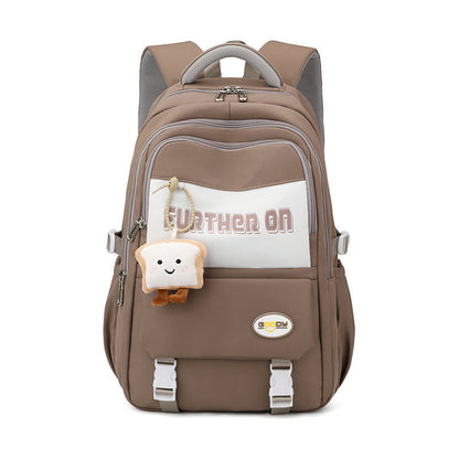 Junior High Female Waterproof Style Simple Middle School Students' Schoolbags