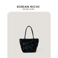 Women's Popular Fashion Design Sequined Portable Tote Bags