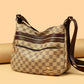 Women's Autumn Korean Style Simple Stitching Mother-in-law Crossbody Bags
