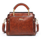 Women's Simple Spring Hand Carrying Temperament Oil Tote Bags