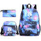 Harry Potter College Badge Pencil Three-piece Backpacks