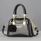 Textured Bright Leather Fashion Shell Dinner Handbags