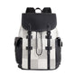 Men's Fashion Plaid Trendy Large Capacity College Backpacks