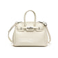 Women's High-grade Crocodile Pattern Portable Platinum Practical Tote Bags