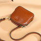 Women's Simple Texture Little Shell Large Capacity Oil Crossbody Bags