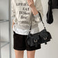 Women's Textured Nylon Cloth Fashionable Large Capacity Crossbody Bags