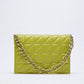 Women's Summer Fashion Trendy Thick Chain Quilted Shoulder Bags