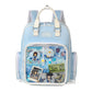 Style Cartoon Large Capacity Plate Sheer Backpacks