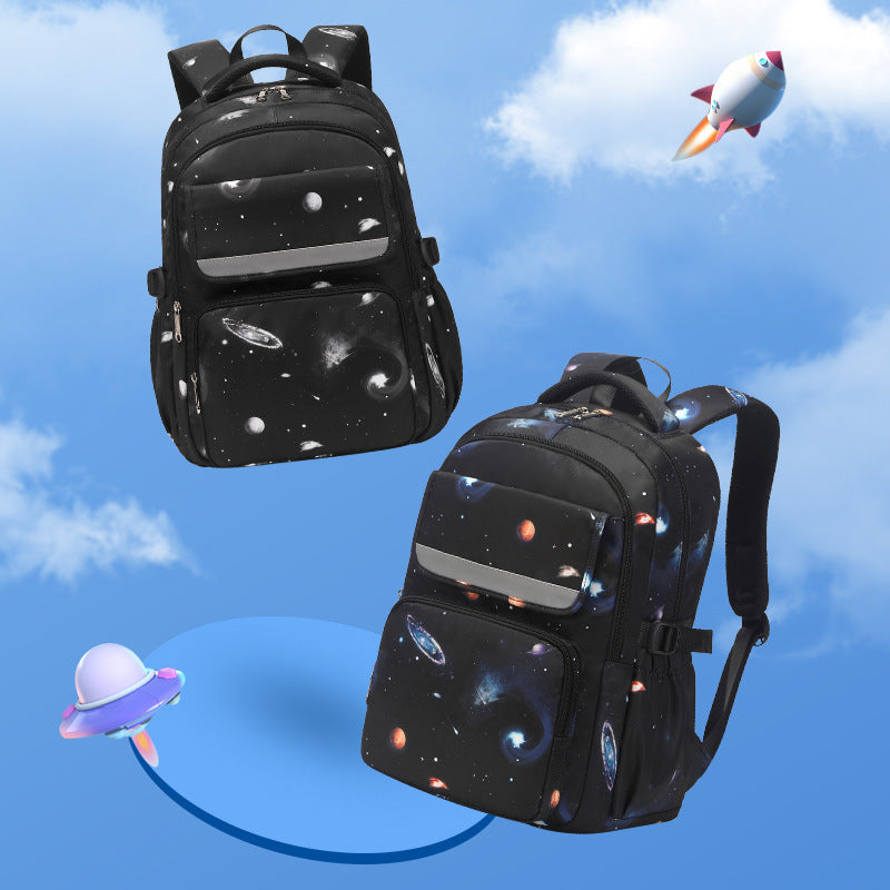 To Six Boys Large Capacity Burden Elementary School Students' Schoolbags