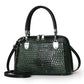 Women's Snakeskin Pattern Portable Large Capacity Elegant Handbags