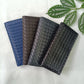 Women's & Men's & Leather Hand-woven Long Sheepskin Lightweight Men's Wallets