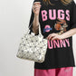 Women's Diamond Box Geometric Portable Trendy Triangle Shoulder Bags