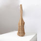 Capacity Straw Korean Style Hollowed Leisure Woven Portable Seaside Shoulder Bags