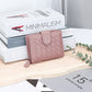 Leather Weave Unisex Multiple Slots One Ladies Wallets
