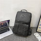 Men's Korean Style Campus Large Capacity Soft Leather Backpacks