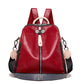 Women's Springtide Korean Fashionable Soft Leather Large Backpacks