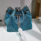 Women's Heron Live Streaming On Tassel Rhinestone Shoulder Bags