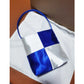 Women's Satin Color Matching Chessboard Plaid Underarm Armpit Bags