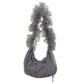 Portable Drawstring Design Sweet Lotus Leaf Crossbody Bags
