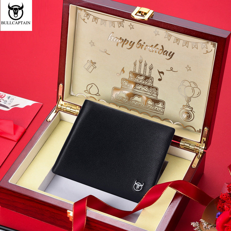 Men's For Boyfriend Father Husband Valentine's Day Men's Wallets
