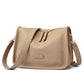 Women's Large Capacity Fashionable Simple Textured Korean Shoulder Bags