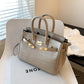 Women's Large Capacity Summer Fashion Trendy Stone Shoulder Bags