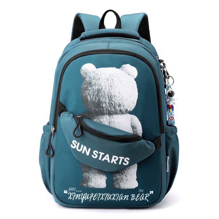 Boys Junior High Large Capacity Fashion Elementary School Students' Schoolbags