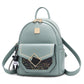 Women's Korean Style Simple Versatile Large Capacity Backpacks