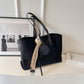 French Entry Lux Retro Large Capacity Totes Suede Fashion Tote Bags
