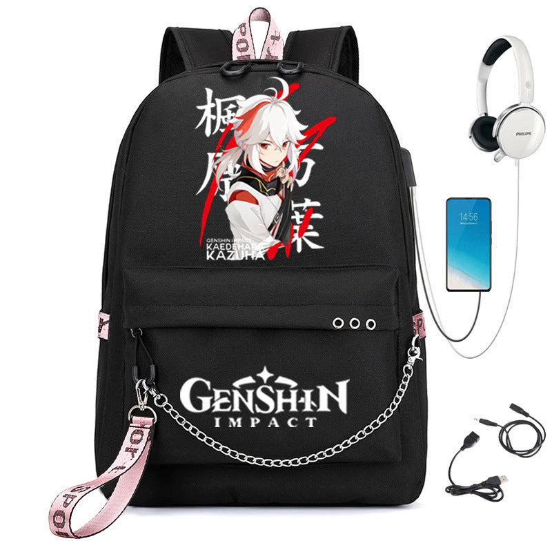 Popular Slouchy Pretty Creative Iron Chain Backpacks