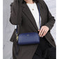 Women's Leather Fashion Cattlehide One Big Litchi Crossbody Bags